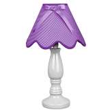 Lampa biurkowa Lola 1 x 40W E14 fiolet 41 - 14597