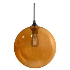 Żarówka Edison zwis 25 1 x 60W E27 bursztynowy + 31 - 21397