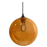 Żarówka Edison zwis 25 1 x 60W E27 bursztynowy + 31 - 21397