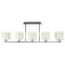 Zwis Estera Ampla 5 x 40W E14 chrom 35 - 11527