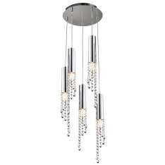 Zwis Duero 5 x 3 W LED GU10 chrom 35 - 26088