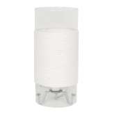Lampa biurkowa Wring 1 x 60W E27 chrom Taransparent | biały 41 - 28006