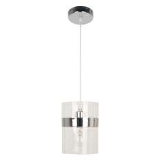 Zwis Brando 15 1 x 60W E27 chrom | transparent 31 - 28044