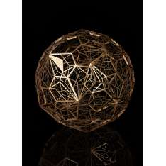 Tom Dixon ETCH WEB PENDANT BRASS ETW01BEU Lampa wisząca