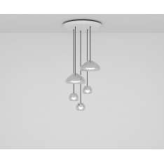 Tom Dixon VOID STEEL RANGE ROUND PENDANT SYSTEM VLPS02S-PEUM1 Lampa wisząca