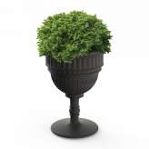 qeeboo CAPITOL PLANTER AND CHAMPAGNE COOLER 71003BL Doniczka