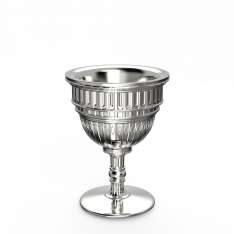 qeeboo CAPITOL PLANTER AND CHAMPAGNE COOLER METAL FINISH 71003SI Doniczka