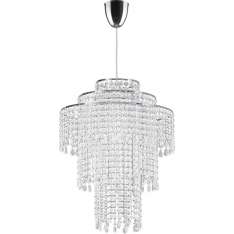 Lampa wisząca Roma i transparentna 4015