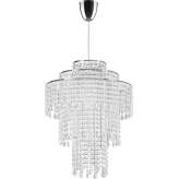 Lampa wisząca Roma i transparentna 4015