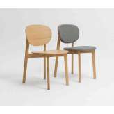 Zeitraum Zenso Wooden seat and wooden back