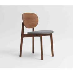 Zeitraum Zenso Fully upholstered seat and wooden back