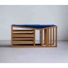 Zaunkönig Bench | oak, cotton