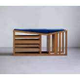 Zaunkönig Bench | oak, cotton