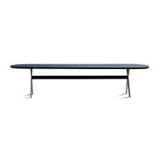 Zanat Touch Table with bronze legs