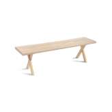 Zanat Touch Bench (with wood legs)