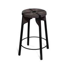 Zanat Tattoo Bar Stool (carved)