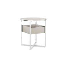 Yomei Minimize Round Plus Side-table