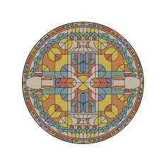 YO2 Vetro (Rugs) | VE3.04.3 | Ø 350 cm