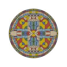 YO2 Vetro (Rugs) | VE3.04.1 | Ø 350 cm