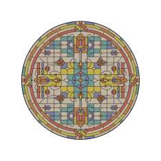 YO2 Vetro (Rugs) | VE3.03.3 | Ø 350 cm