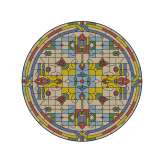 YO2 Vetro (Rugs) | VE3.03.1 | Ø 350 cm