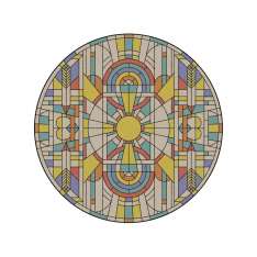 YO2 Vetro (Rugs) | VE3.02.3 | Ø 350 cm