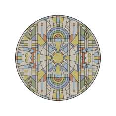 YO2 Vetro (Rugs) | VE3.02.2 | Ø 350 cm