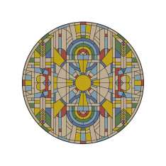 YO2 Vetro (Rugs) | VE3.02.1 | Ø 350 cm