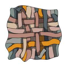 YO2 Intrecci | IT3.01.2 | 350 x 350 cm