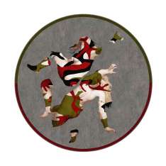 YO2 Happy Nations Have No History (Camo) | NH3.01.1 | Ø 350 cm