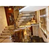 YDF Polished Stainless Steel Stairs