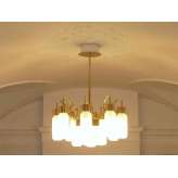 YDF Gold Bespoke Chandelier