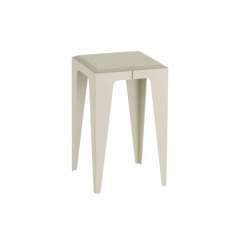 WYE |chamfer| Stool Silk-Grey