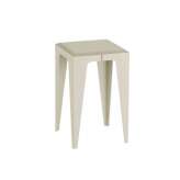 WYE |chamfer| Stool Silk-Grey