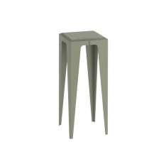 WYE |chamfer| Side Table Lavender-Leaf-Green