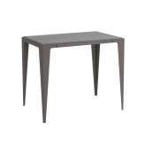 WYE |chamfer| Gueridon Slate-Black