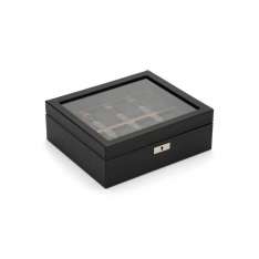 WOLF Roadster 8 PC Watch Box | Black