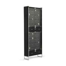 WOLF Regent - 32 Piece Cabinet Winder | Piano Black / Matte Black