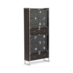 WOLF Regent - 24 Piece Cabinet Winder | Matte Zebra / Matte Black