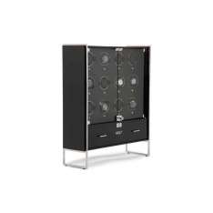 WOLF Regent - 12 Piece Cabinet Winder | Piano Black / Matte Black