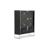 WOLF Regent - 12 Piece Cabinet Winder | Piano Black / Matte Black