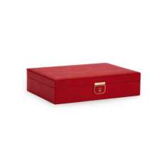 WOLF Palermo Medium Jewelry Box | Red