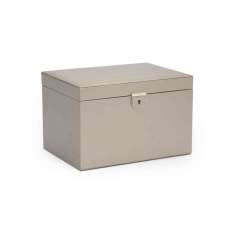 WOLF Palermo Large Jewelry Box | Pewter