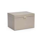 WOLF Palermo Large Jewelry Box | Pewter