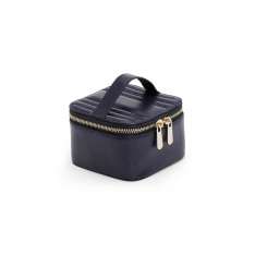 WOLF Maria Zip Jewelry Cube | Navy