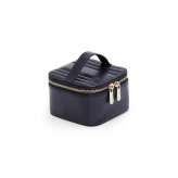 WOLF Maria Zip Jewelry Cube | Navy