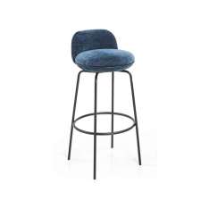Wittmann Merwyn Bar stool with backrest
