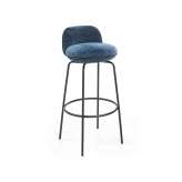 Wittmann Merwyn Bar stool with backrest