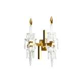 Windfall Sissi Chandelier Wall Light Double