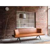 Wilkhahn Insit upholstered bench with backrest